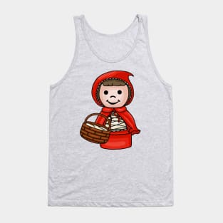 Cute Little Red Riding Hood Tank Top